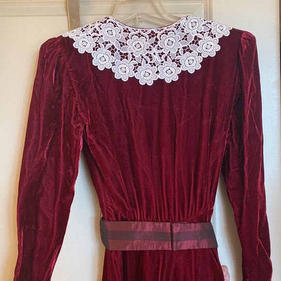 Vintage 1987 holiday dress - Picture 6 of 14